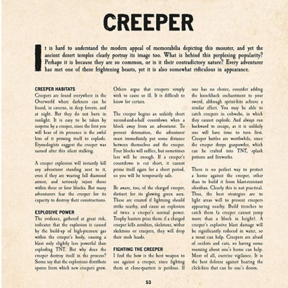 Minecraft: Mobestiary Book - Picture 8 of 13